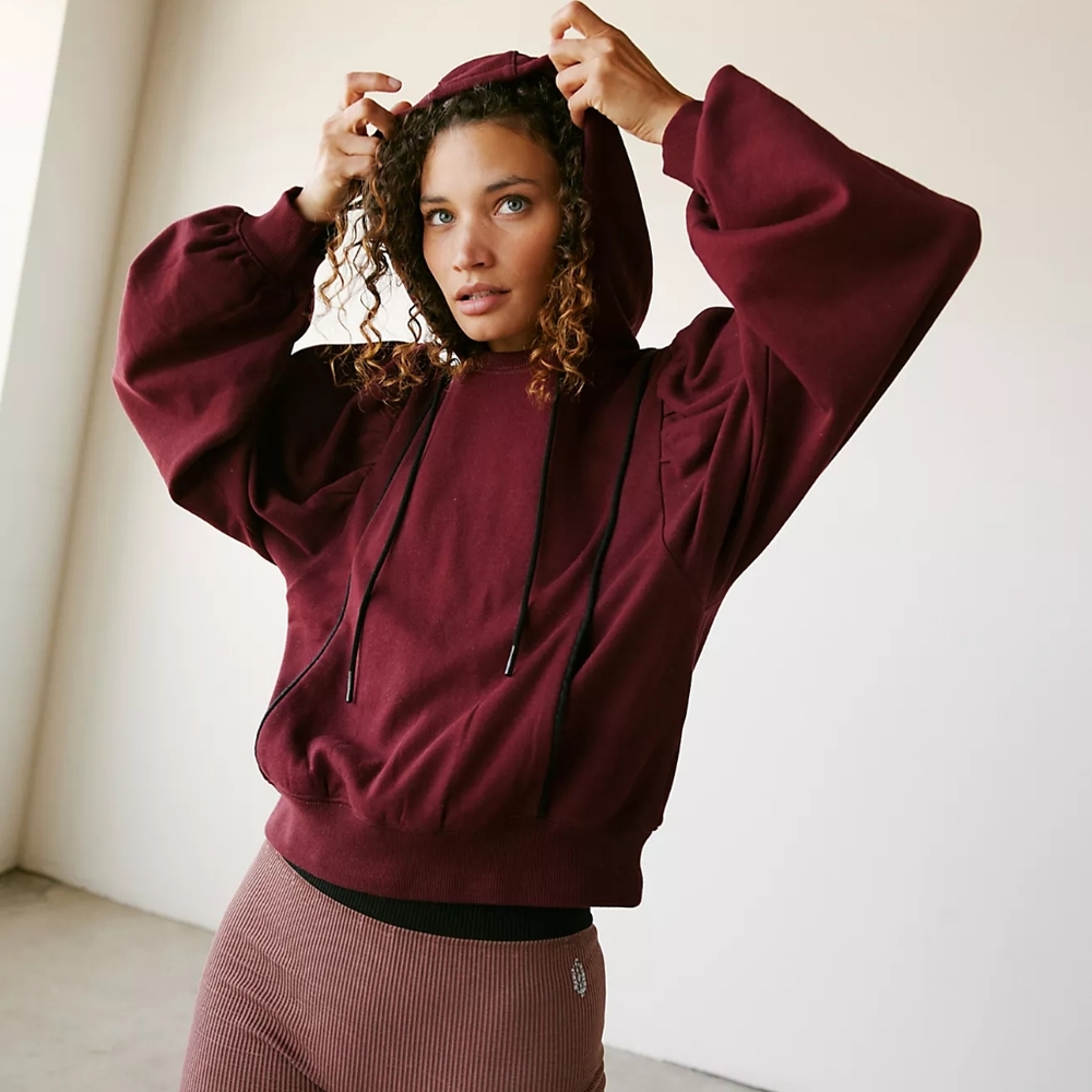 FREE PEOPLE Sandstorm Pullover Hoodie NWT - XS - Picture 2 of 13